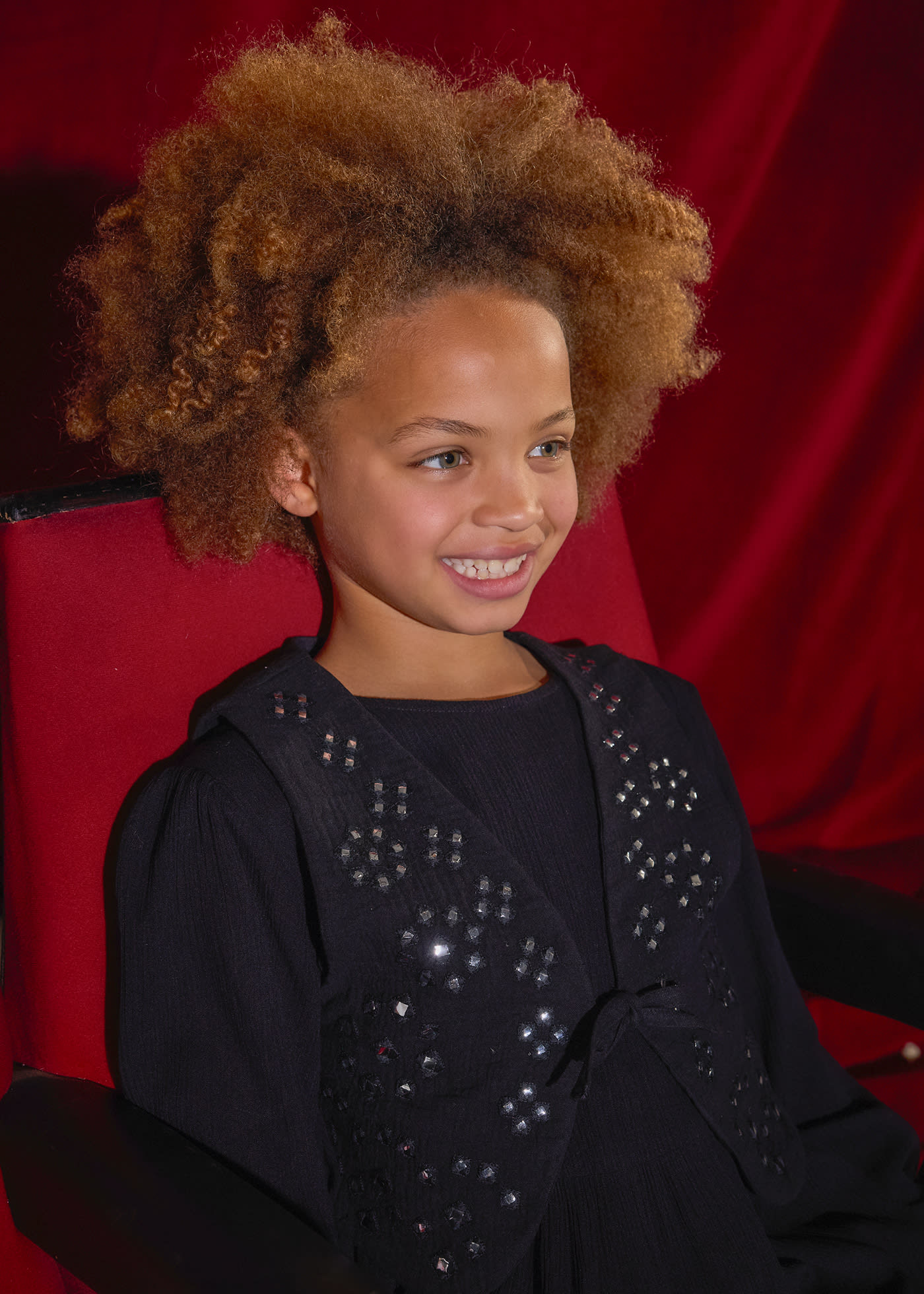 Kleid mit Weste Teenager Mädchen