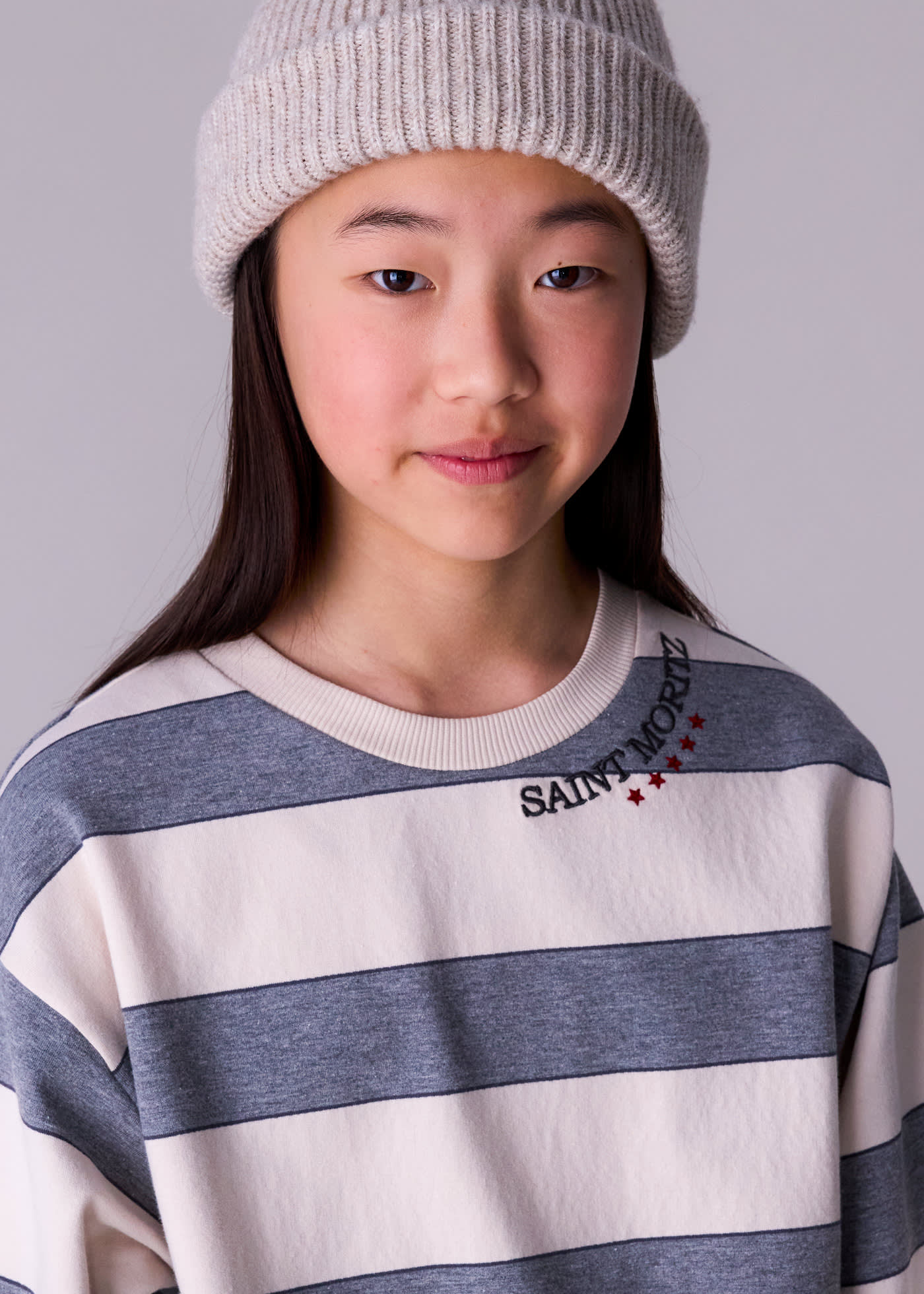 Robe rayée fille