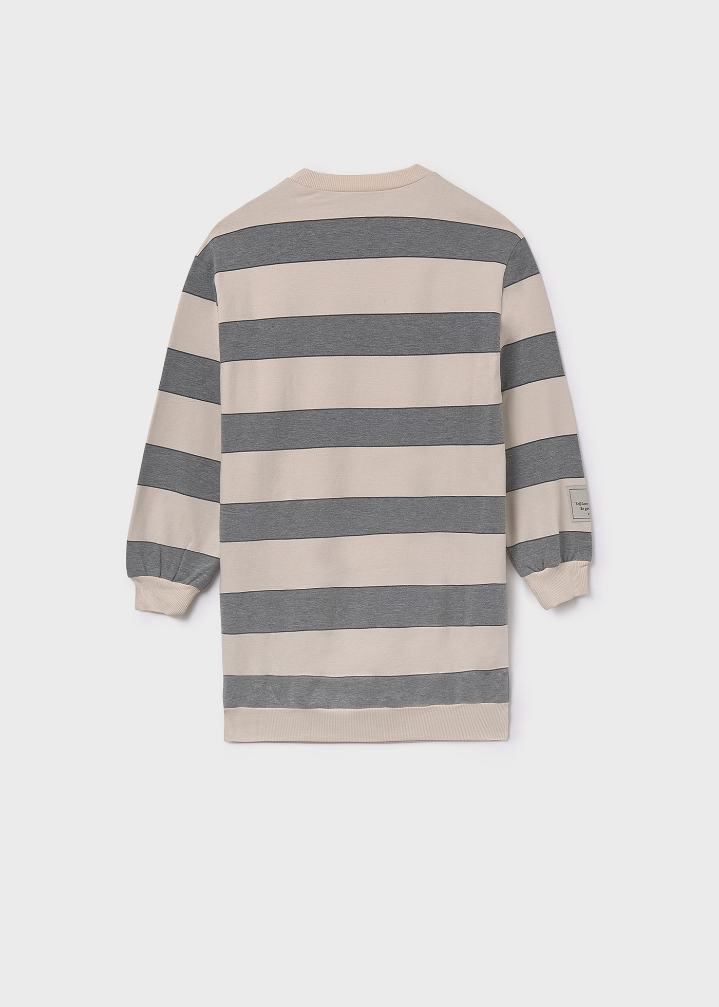 Vestito righe ragazza