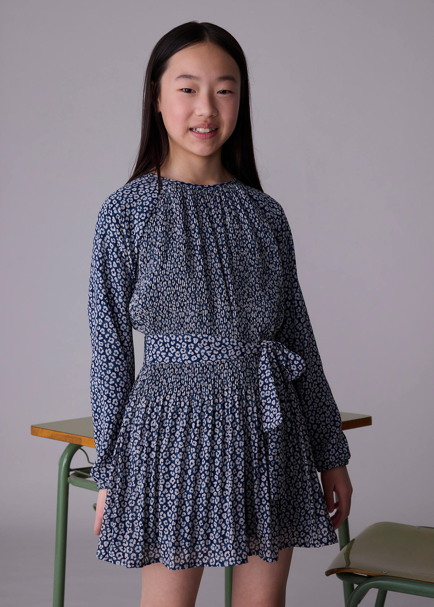 Robe imprimée fille