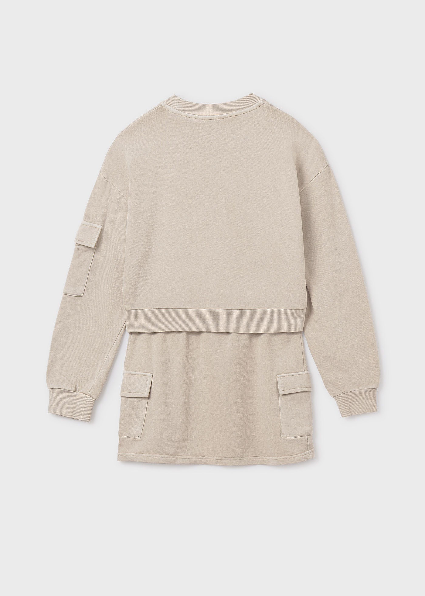 Set fusta si bluza fata