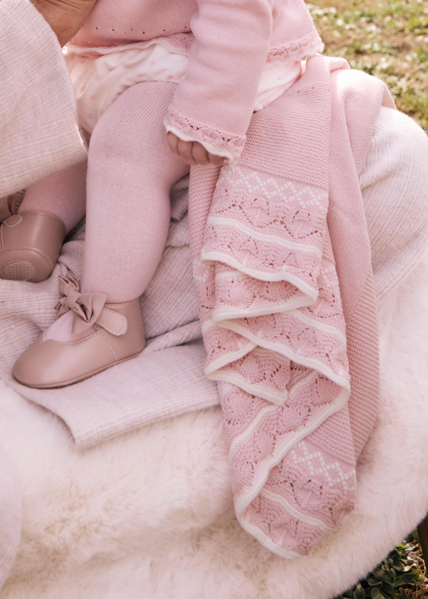 Baby cotton blanket