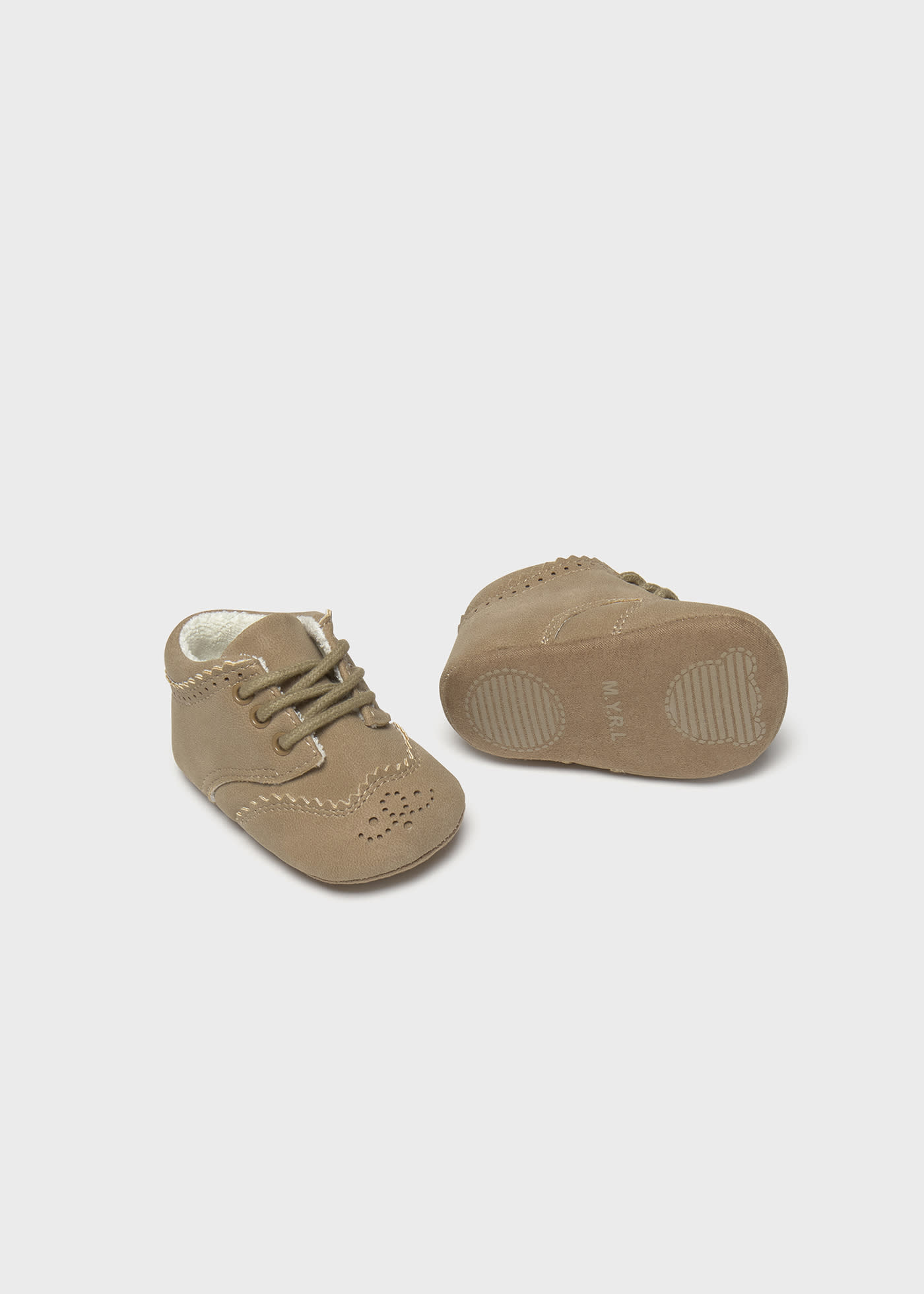 Newborn lace-up shoes