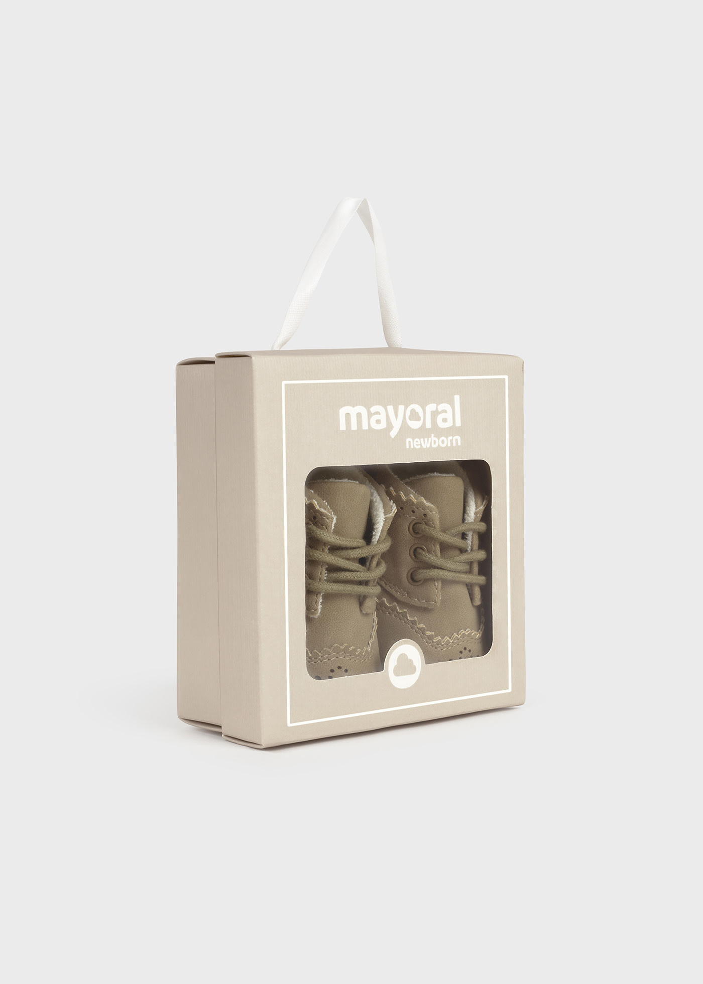 Newborn lace-up shoes