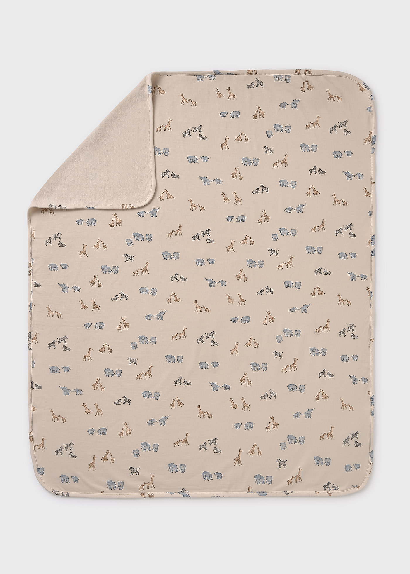 Baby print blanket