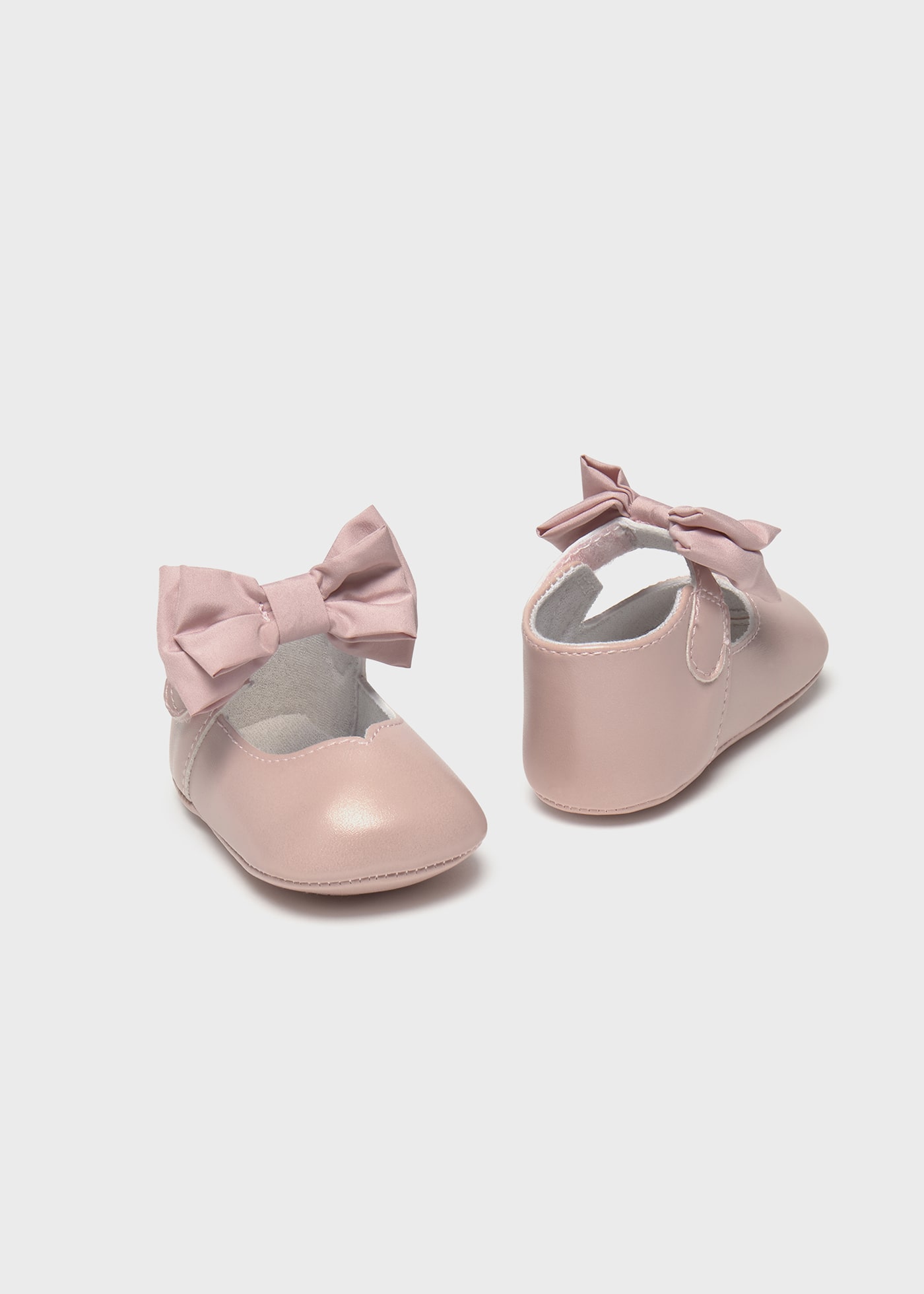 Newborn Girl Bow Mary Janes