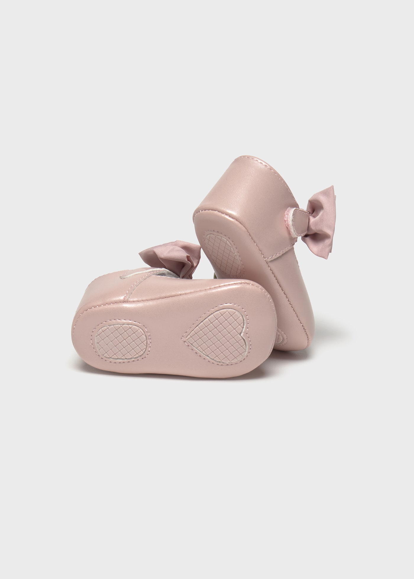 Newborn Girl Bow Mary Janes