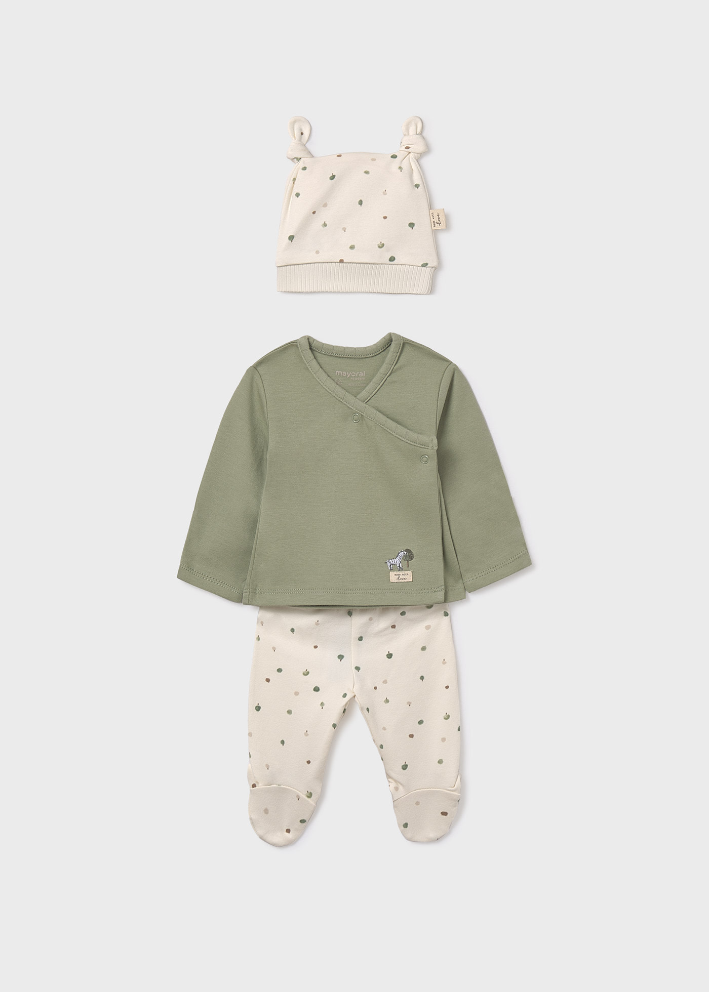 Baby unisex 3 piece gift set