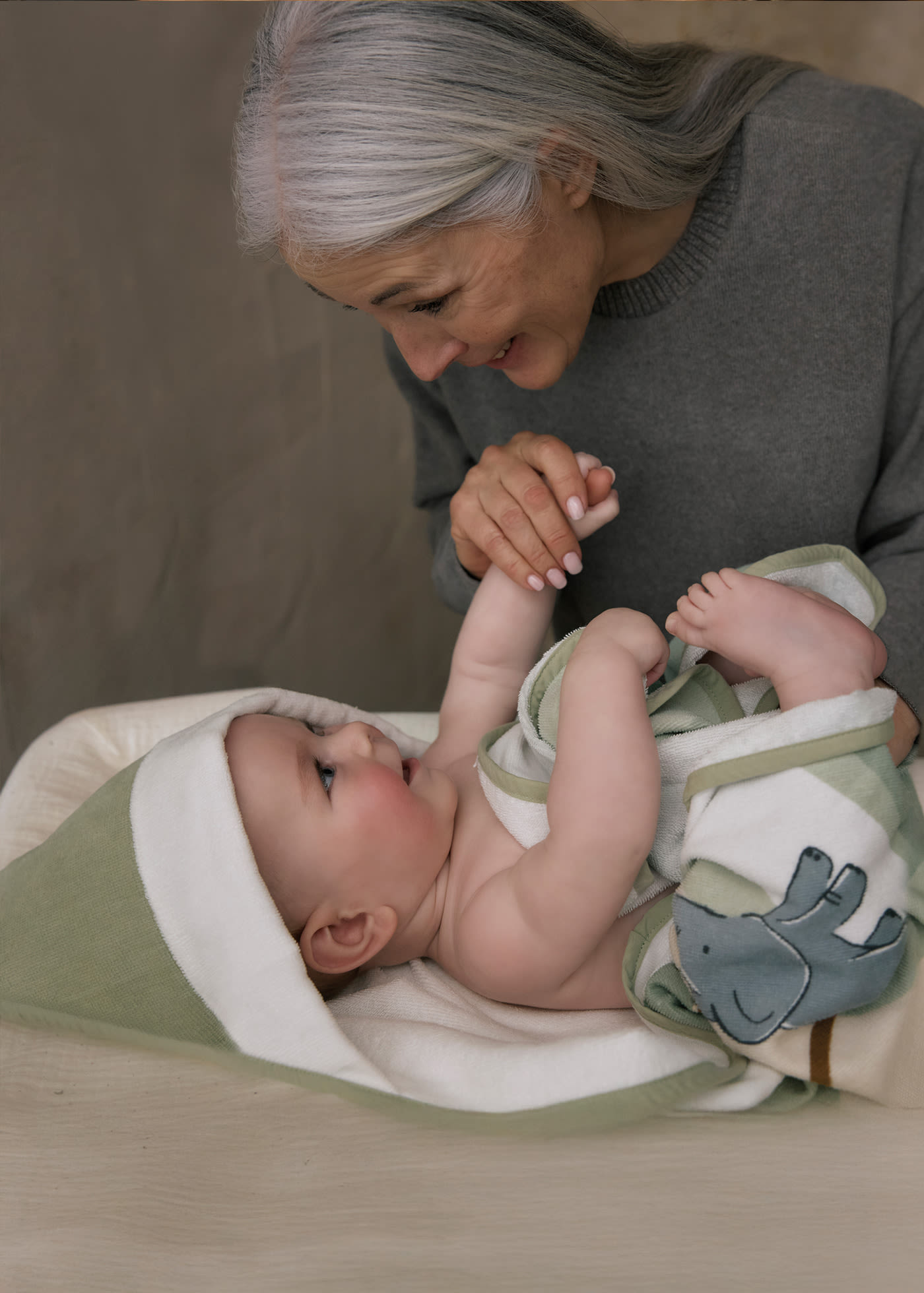 Toalla unisex bebé