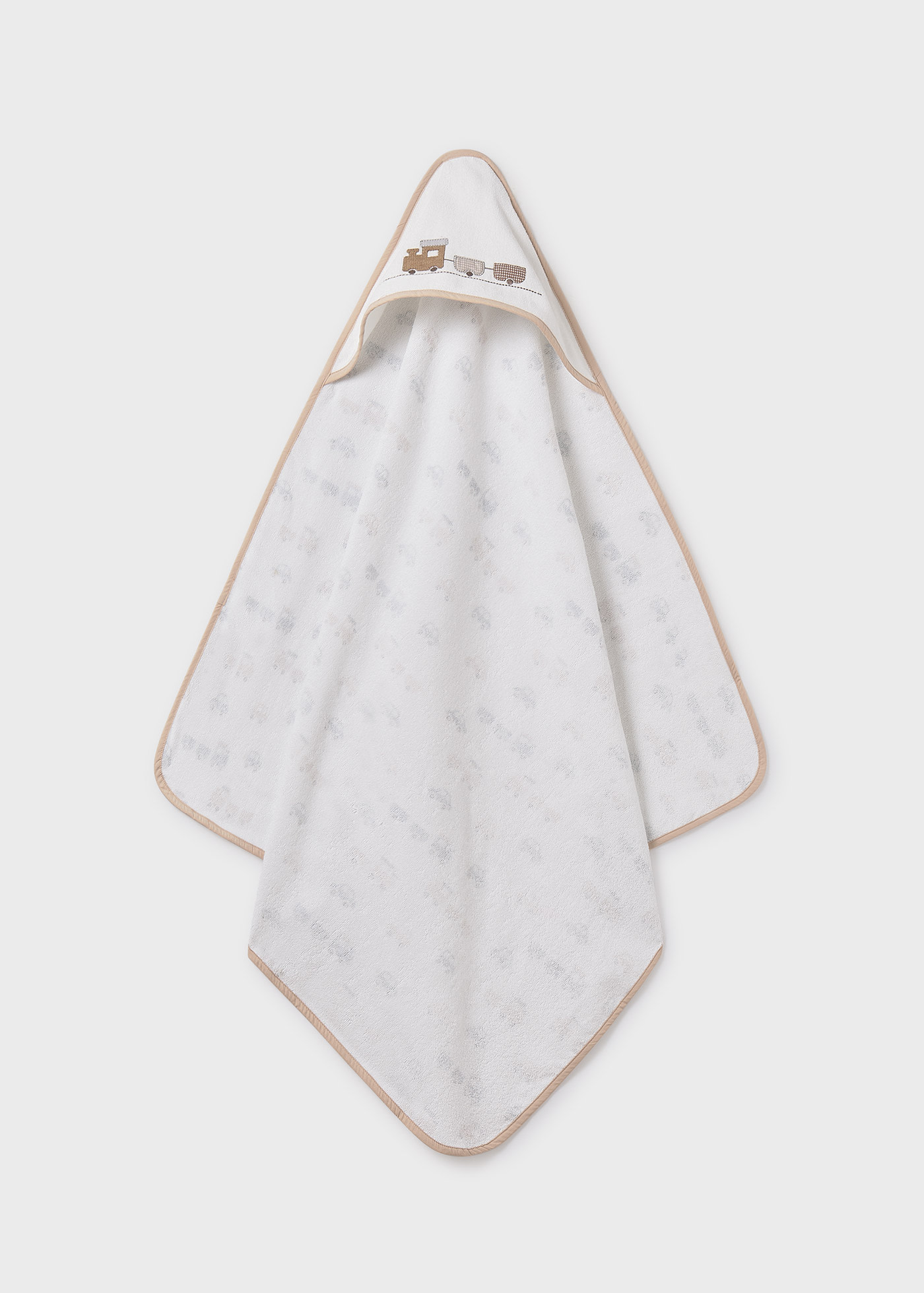 Baby hooded bath towel
