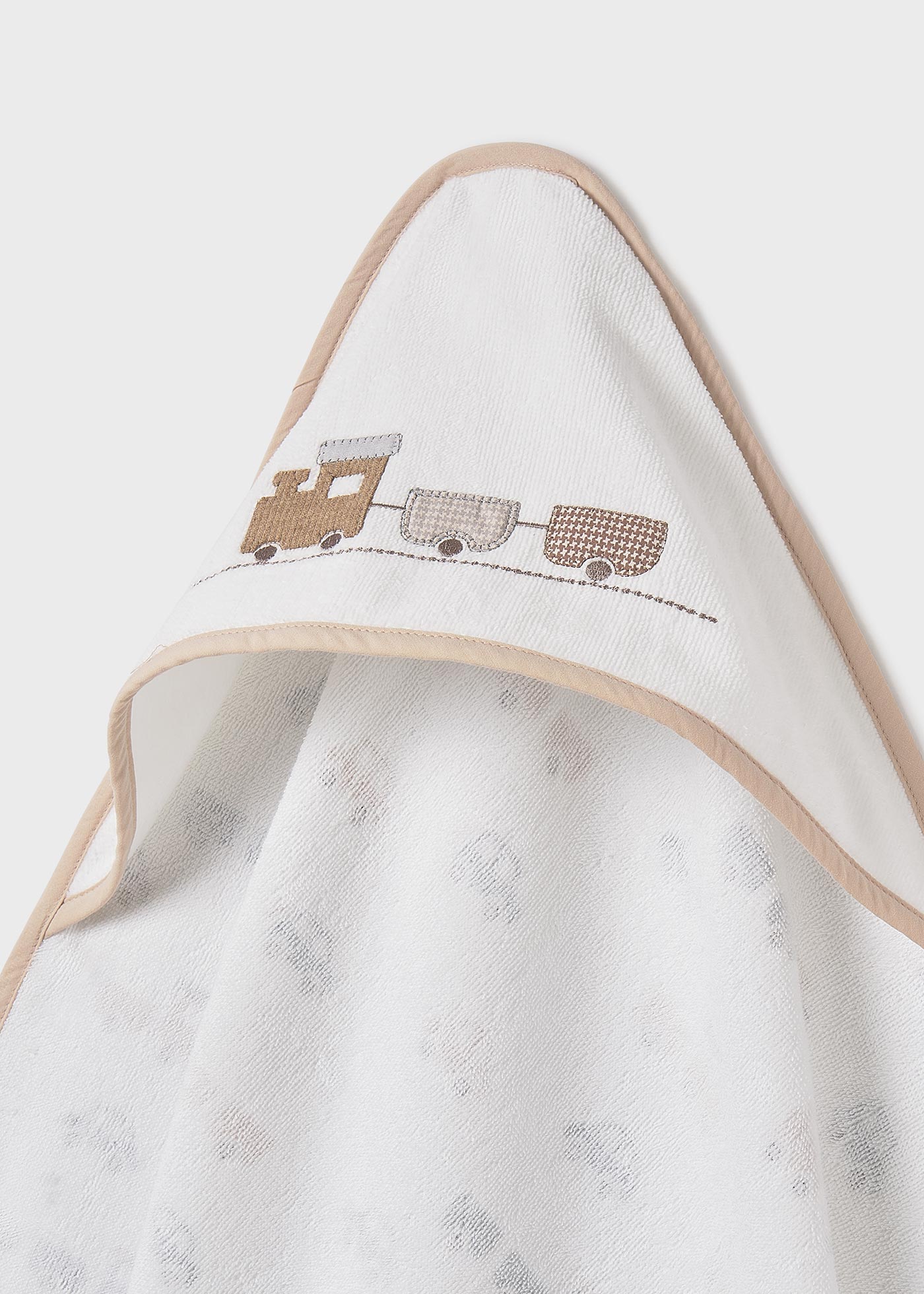 Baby hooded bath towel