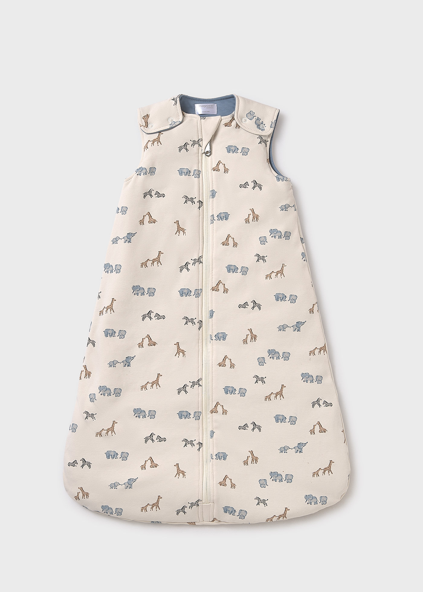 Baby print sleeping bag
