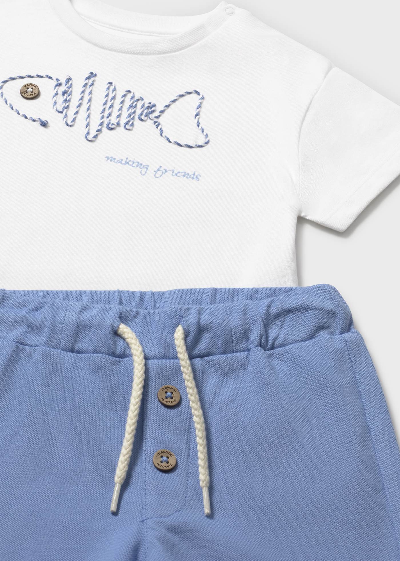 Set Bermudas Applikation Baby