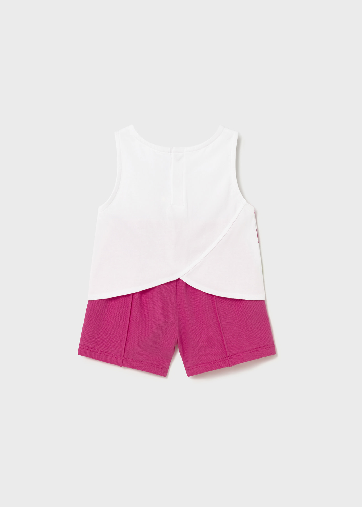 Conjunto short print bebé
