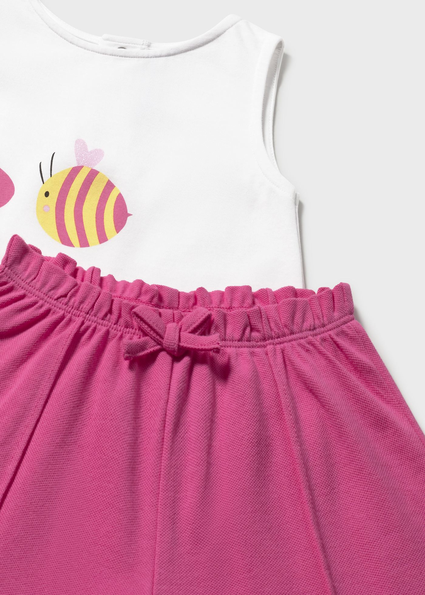 Conjunto short print bebé