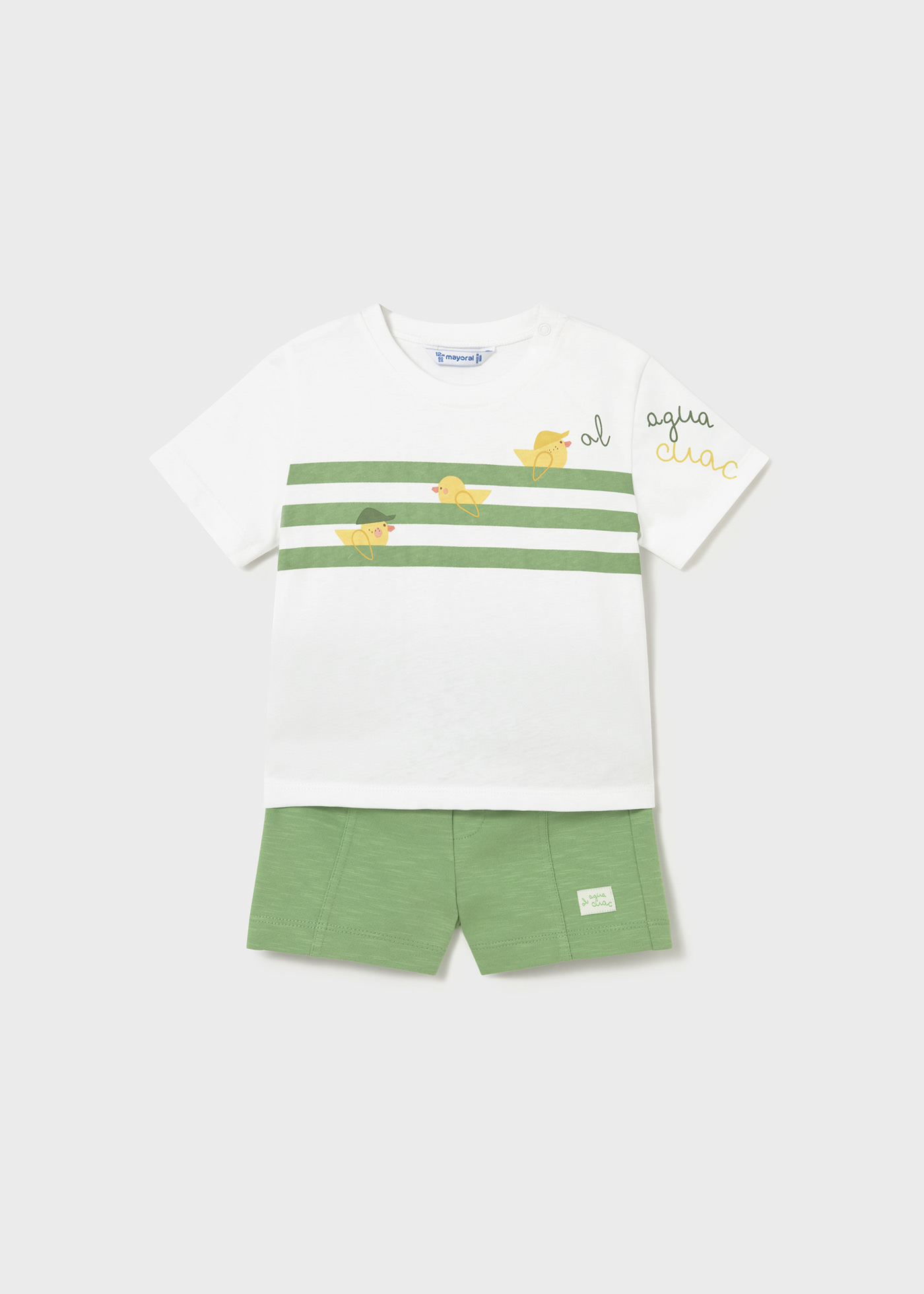 Conjunto punto rayas bebé