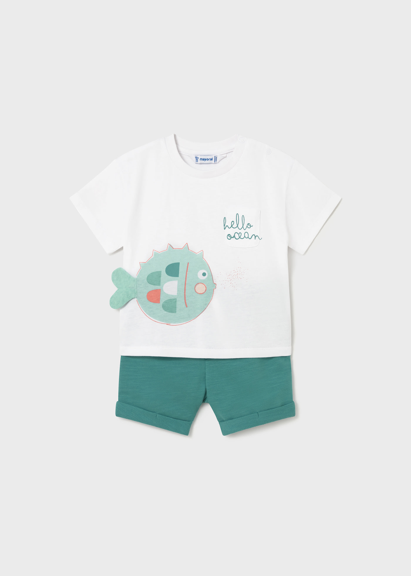 Conjunto punto pez bebé