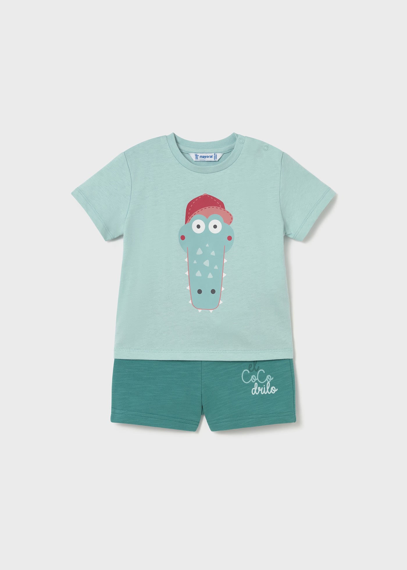 Conjunto punto cocodrilo bebé