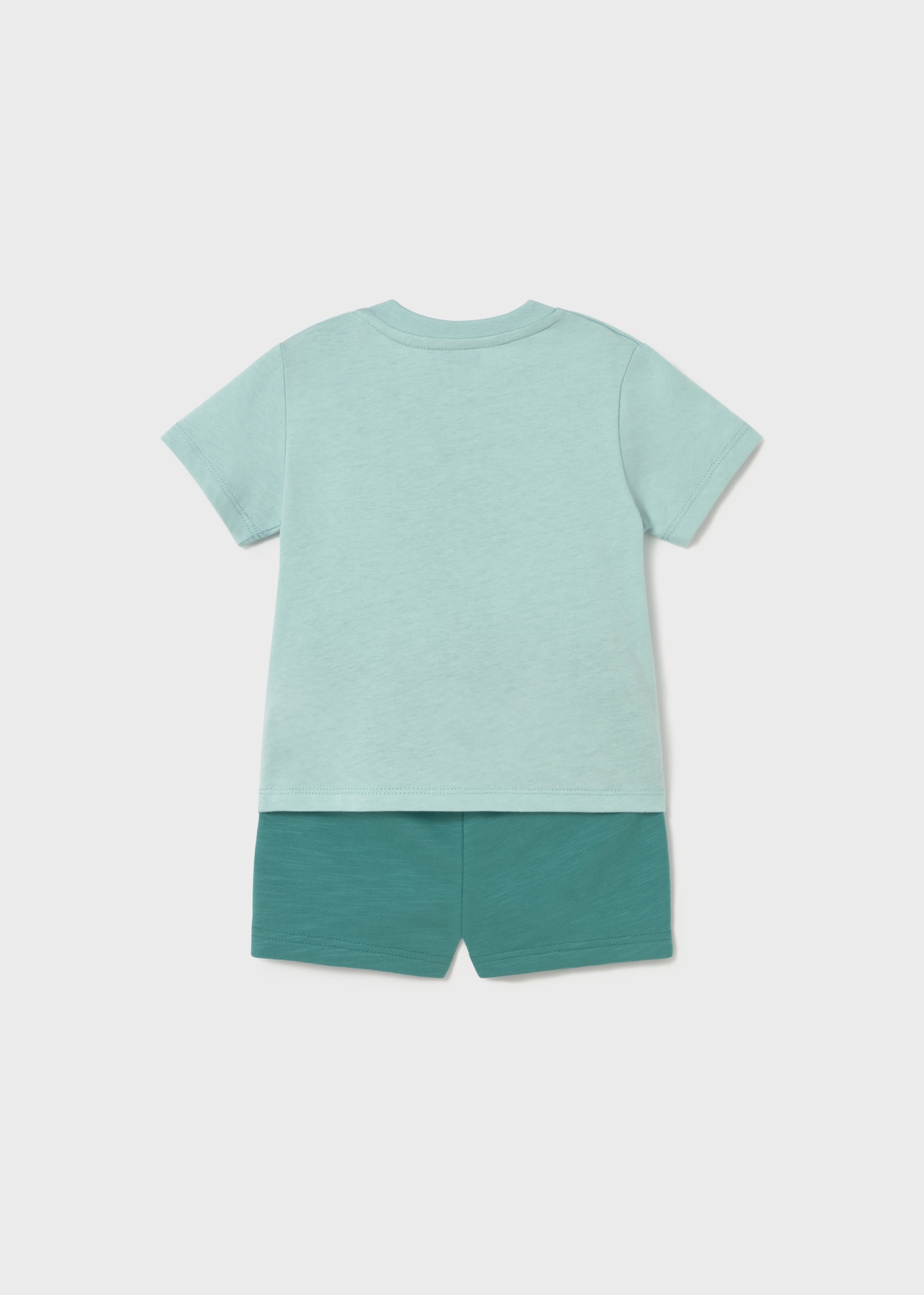 Set tricot bebe imprimeu crocodil