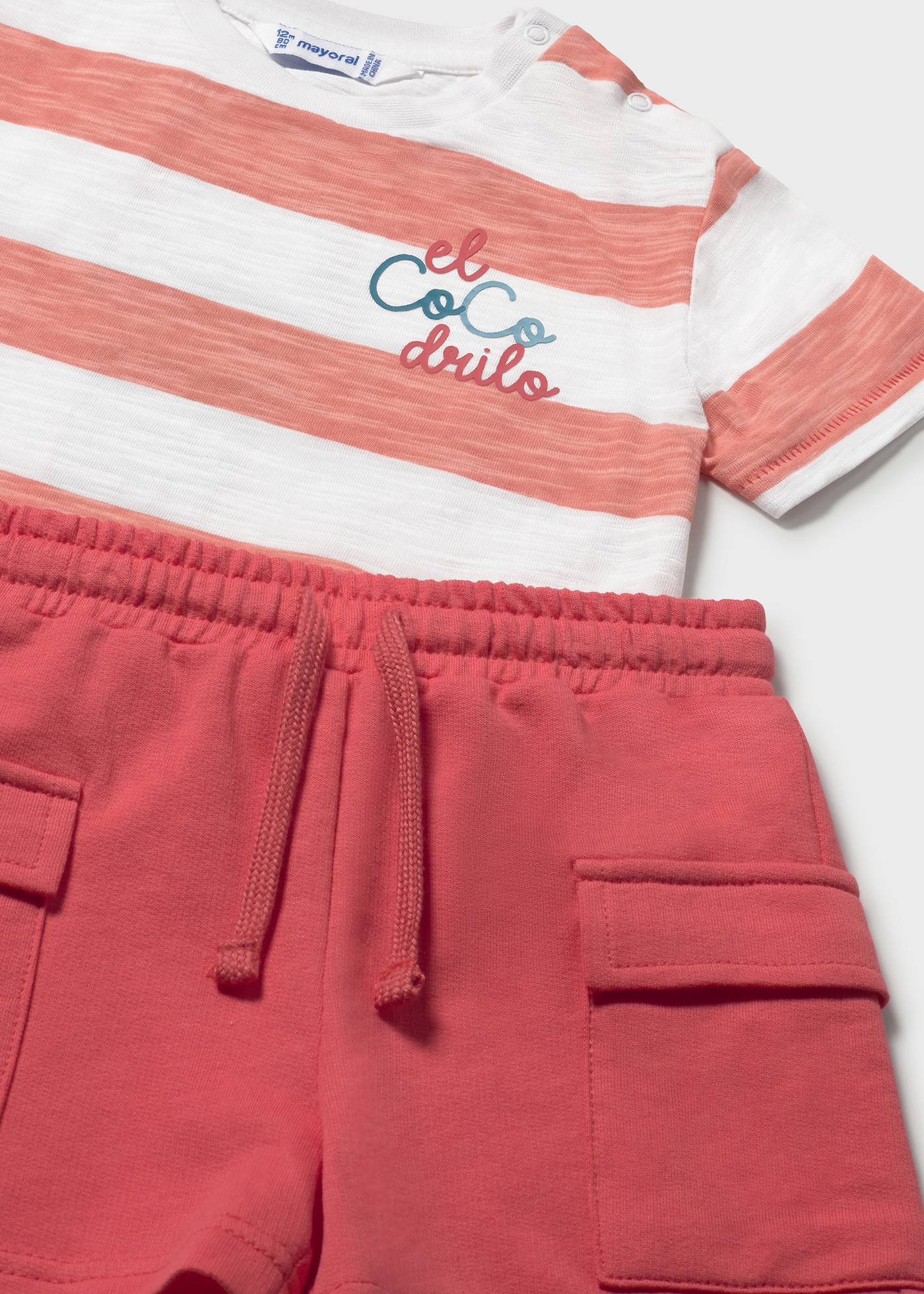 Conjunto punto rayas bebé