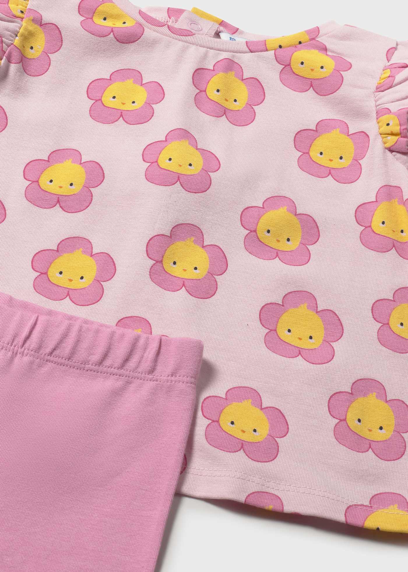 Set pantaloni ciclist bebe