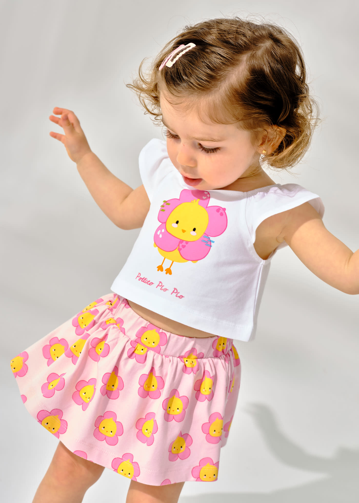 Ensemble jupe imprimée bébé