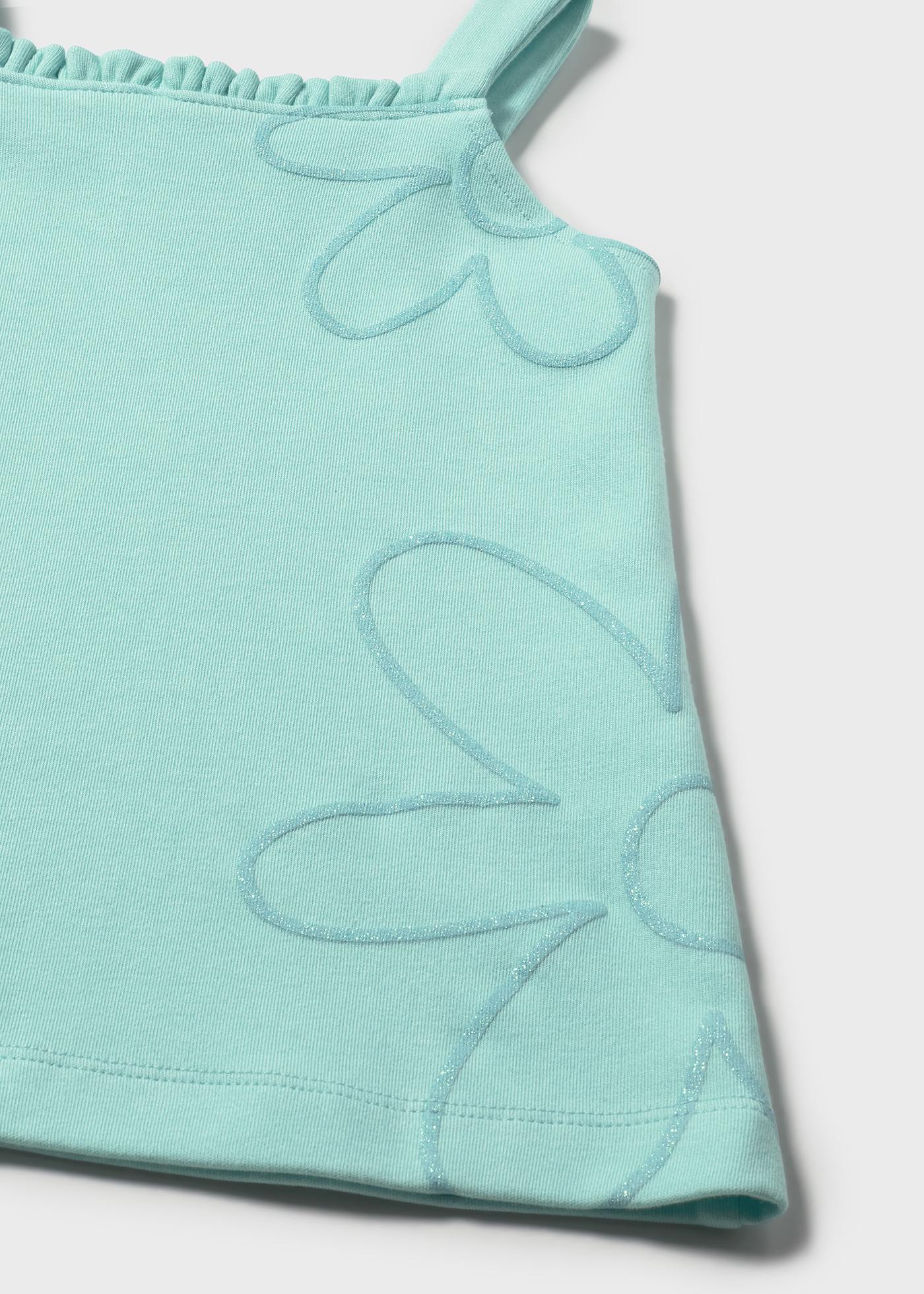 Rochie print glitter si chilotei bebe Rochie print glitter si chilotei bebe