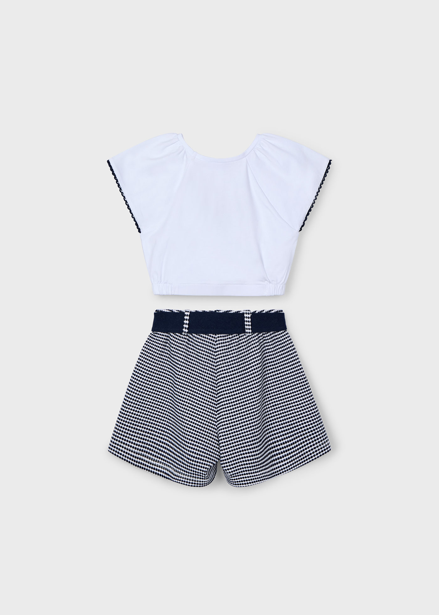 Conjunto bermudas estructura niña