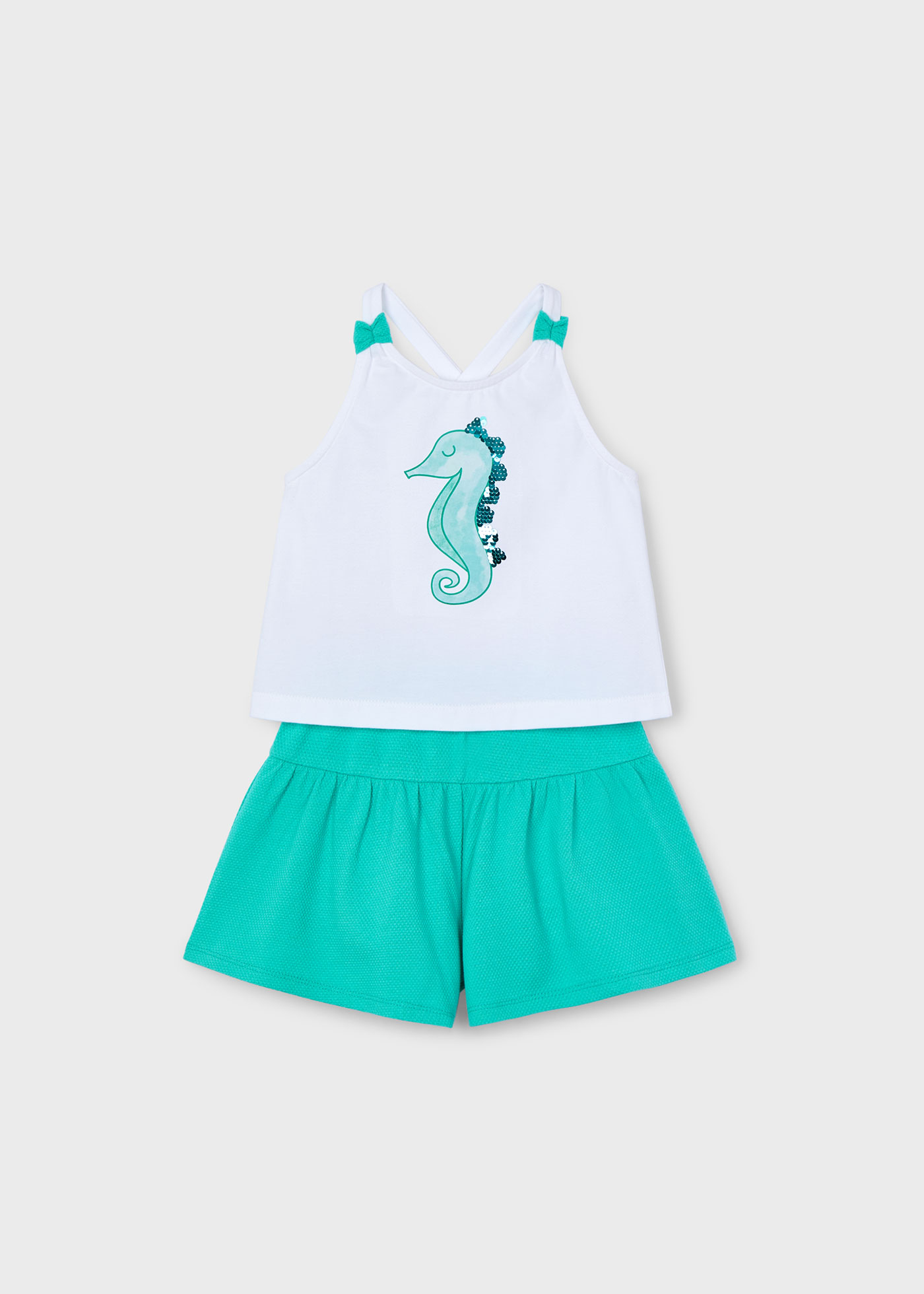 Ensemble short de plage fille
