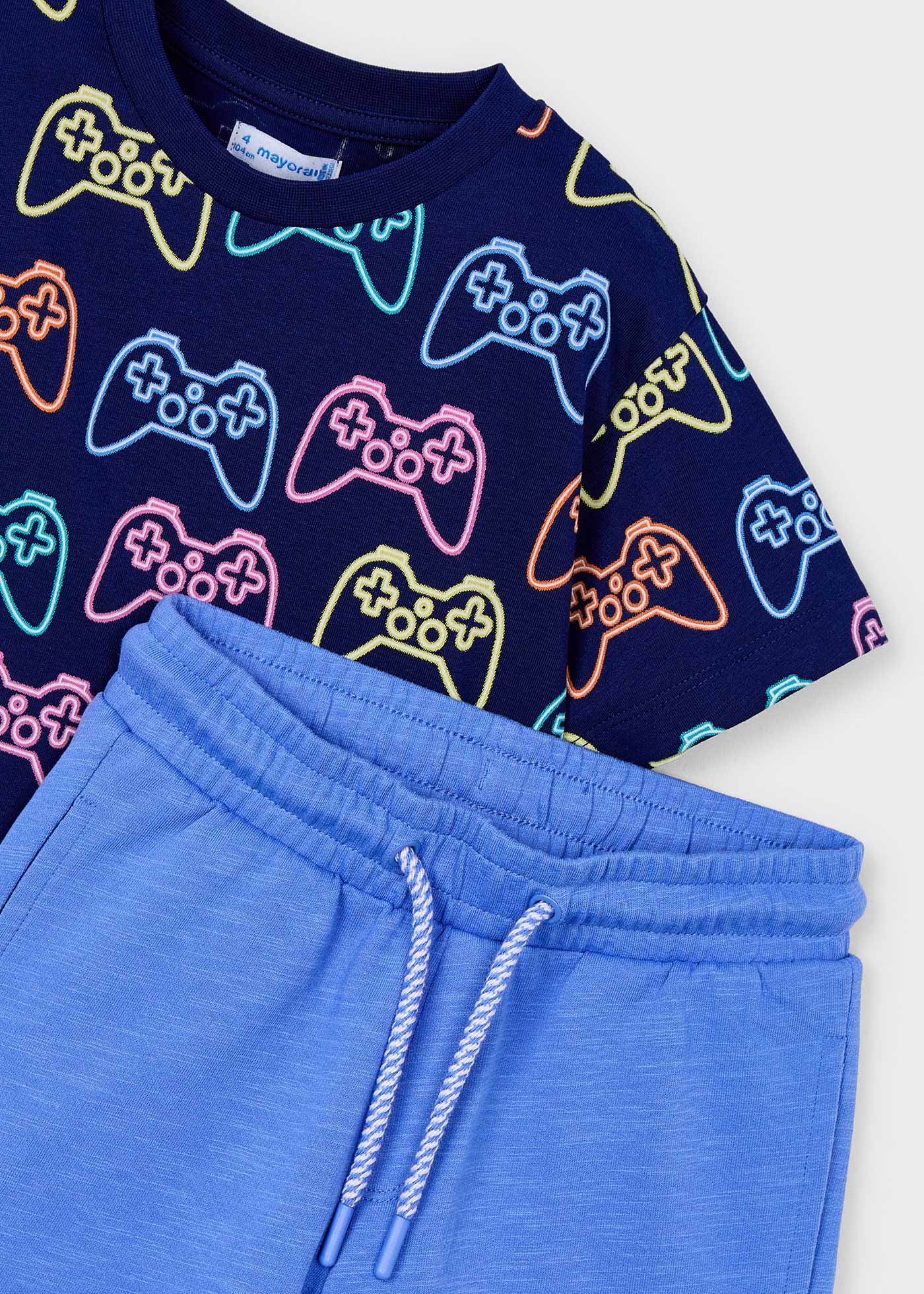 Boy print set