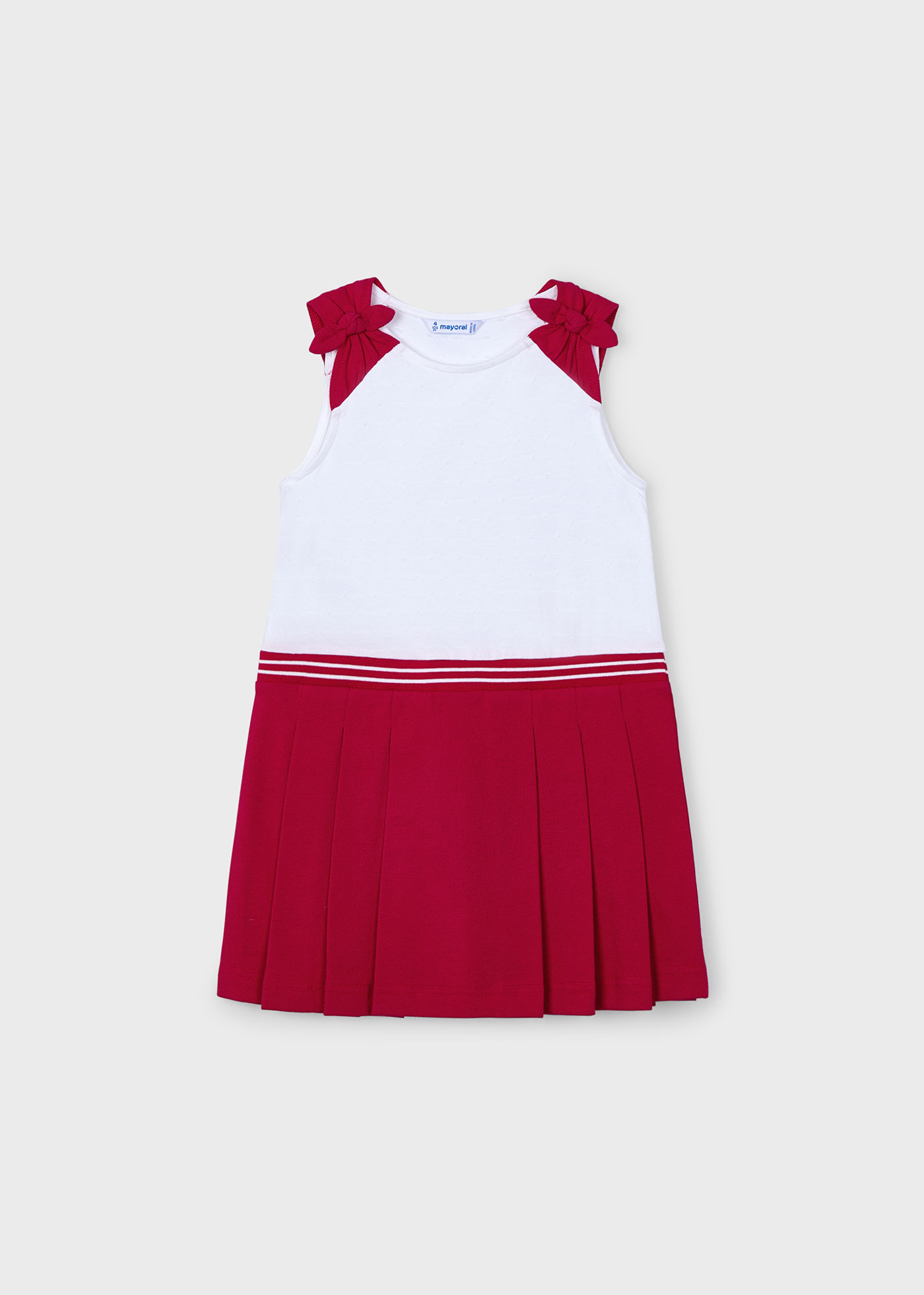 Vestido lazos niña