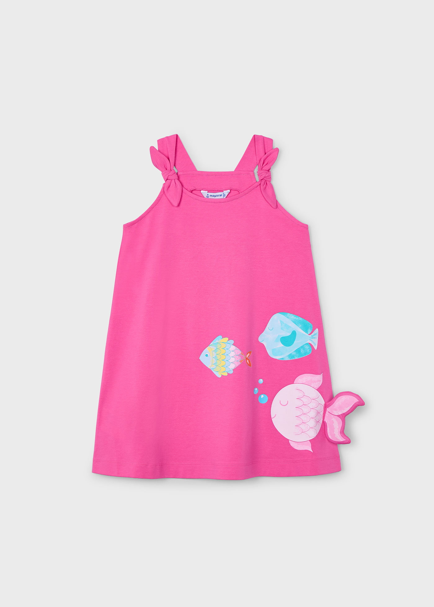 Vestido print posicionado niña