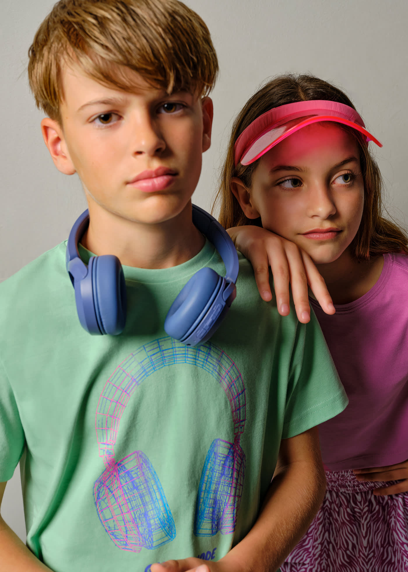 Conjunto punto print cascos chico