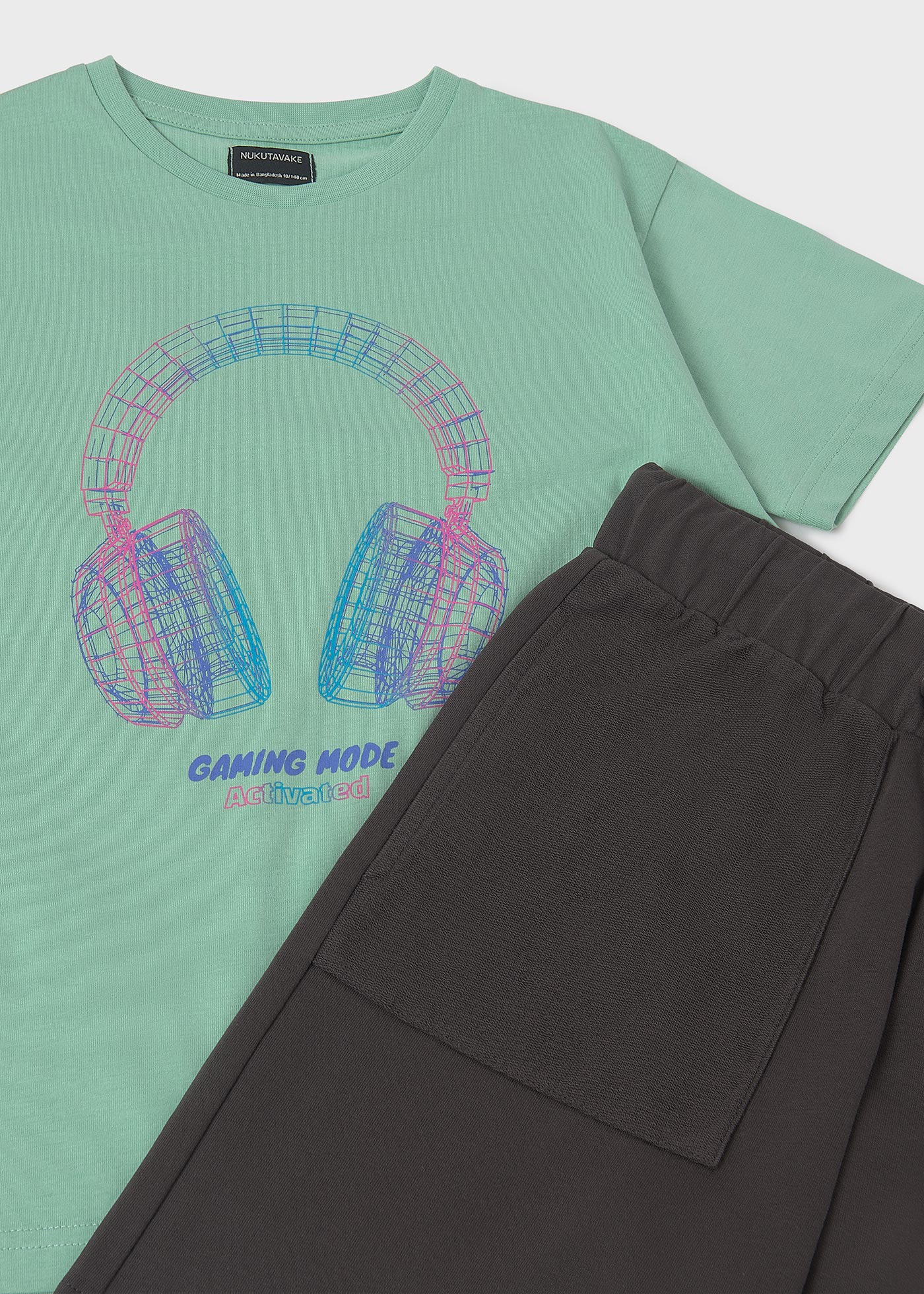 Conjunto malha prin rapaz