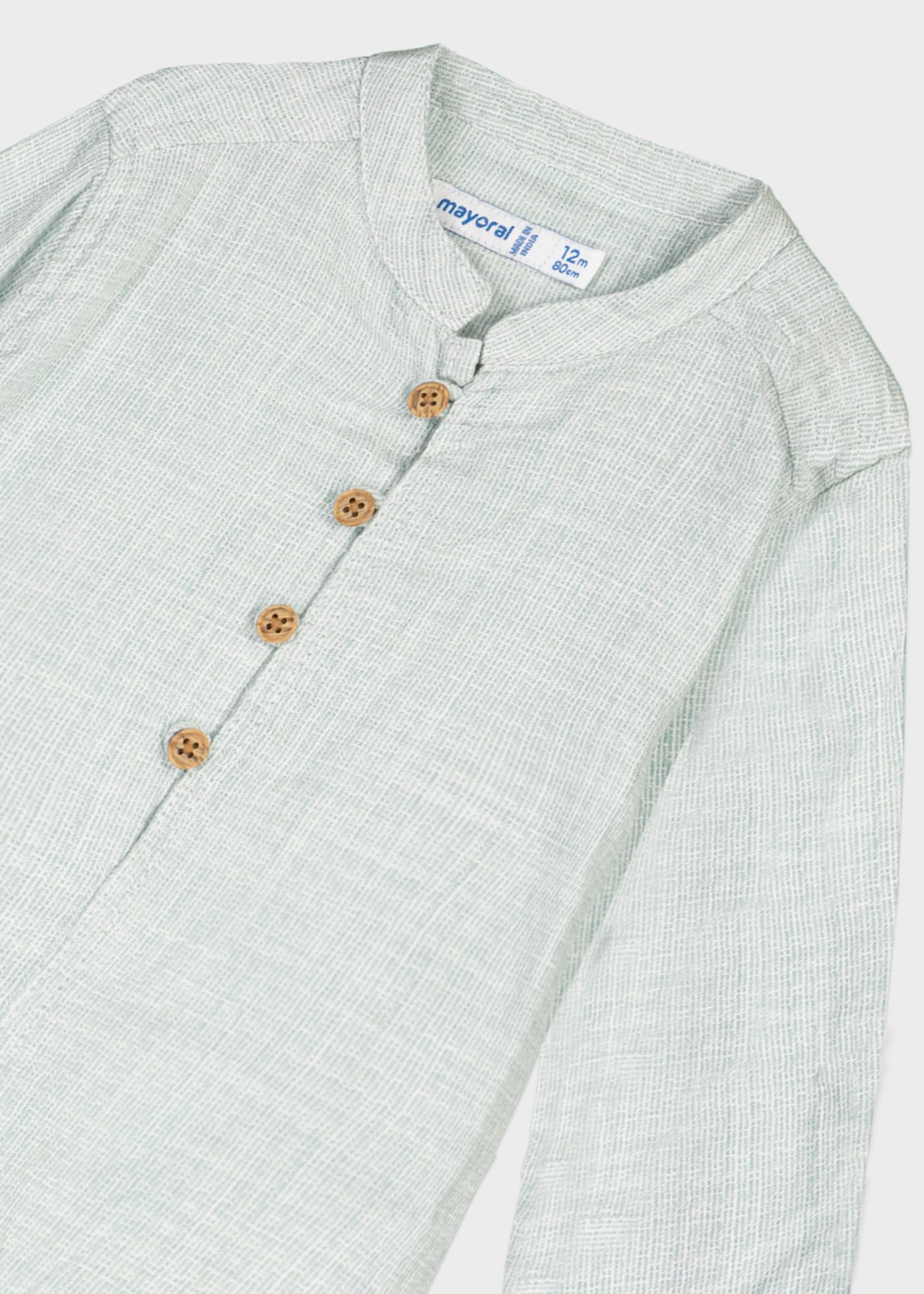 Baby structured shirt
