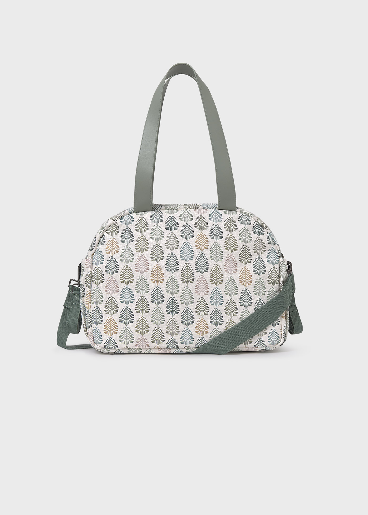 Medium printed maternity bag