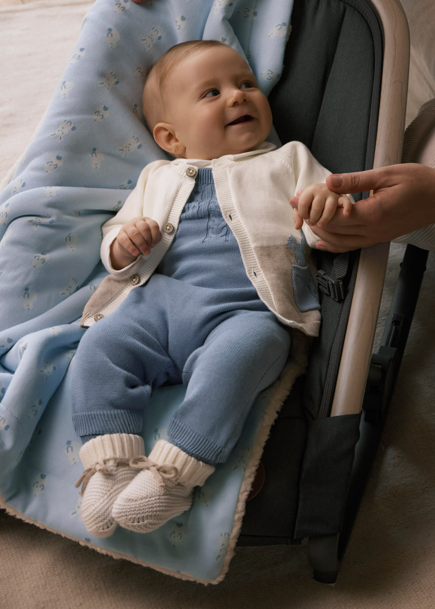 Newborn 3 piece dungaree set