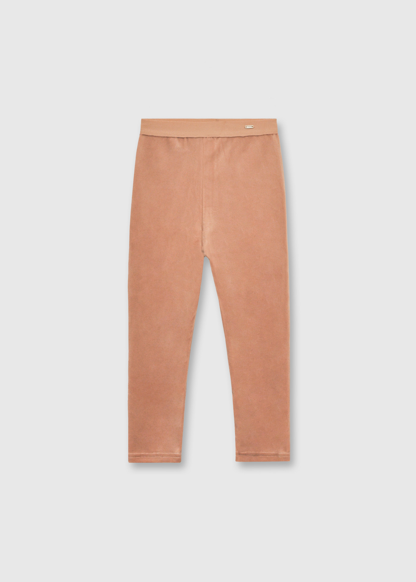 Girls Basic Velvet Leggings