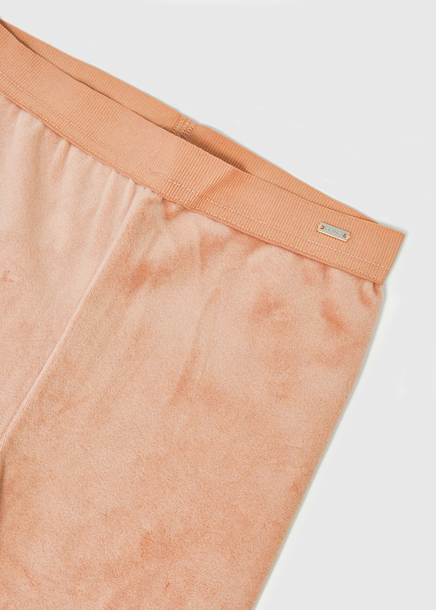 Girls Basic Velvet Leggings