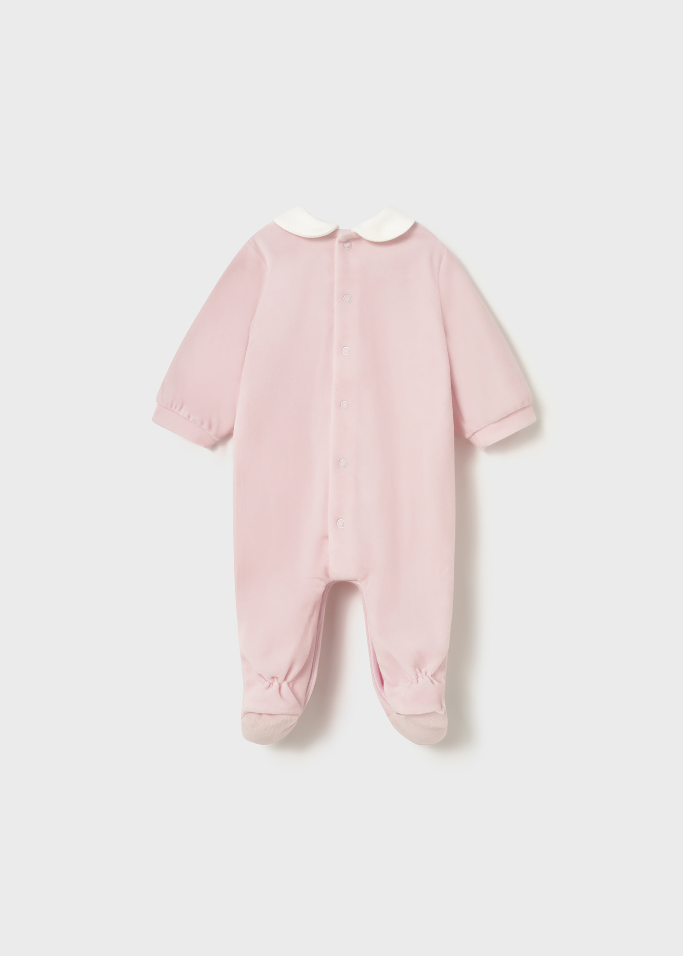 Babygrow aveludado recém nascida