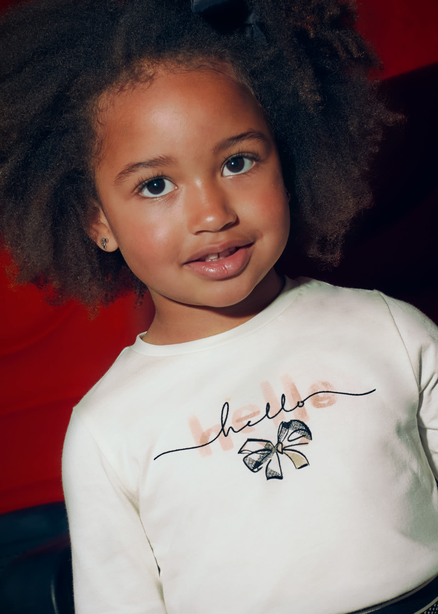 T-shirt avec élastique fille