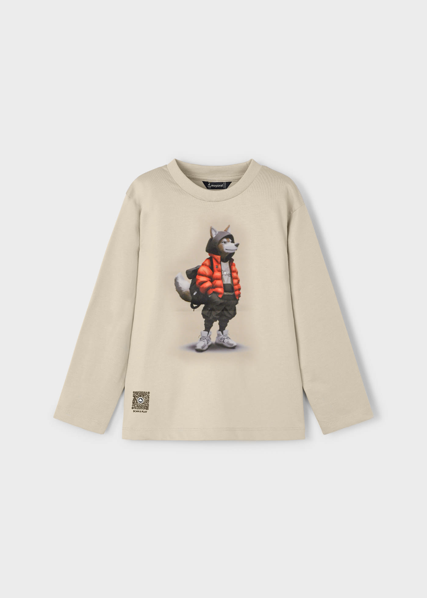 Playera interactiva niño