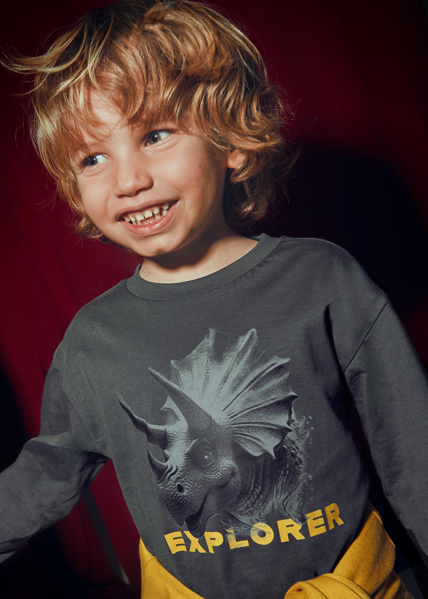 T-shirt sérigraphié garçon