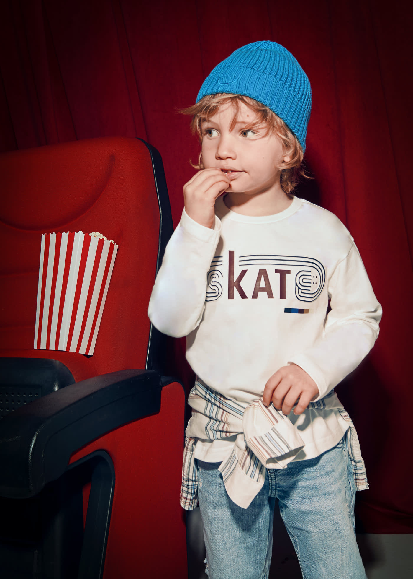 Boys long sleeved skate shirt