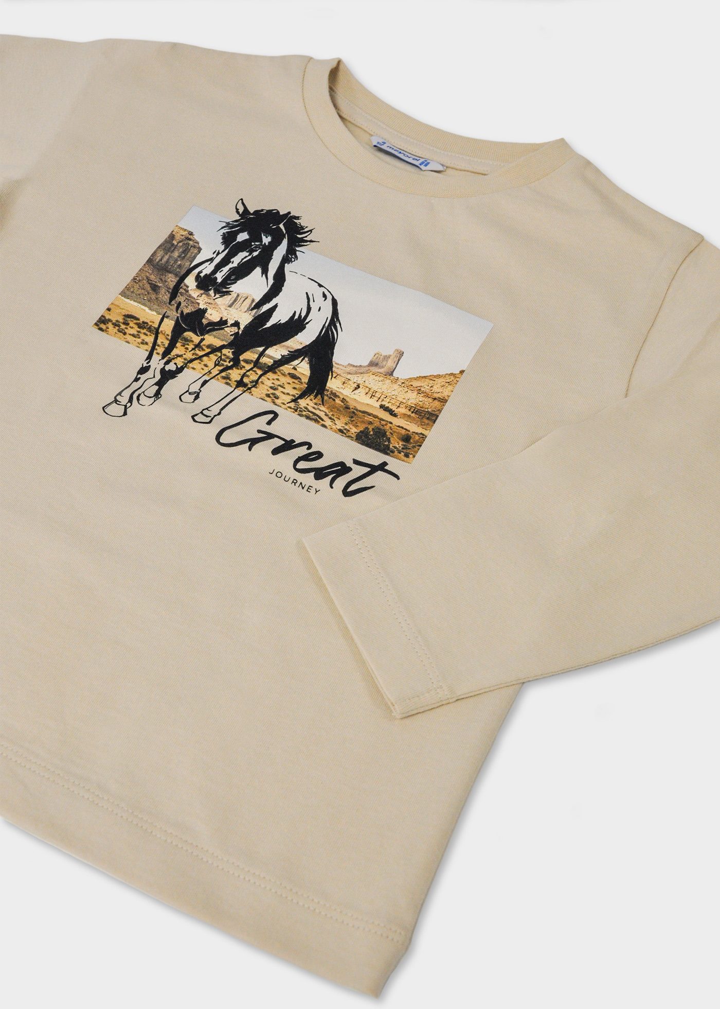 Boys horse motif t-shirt