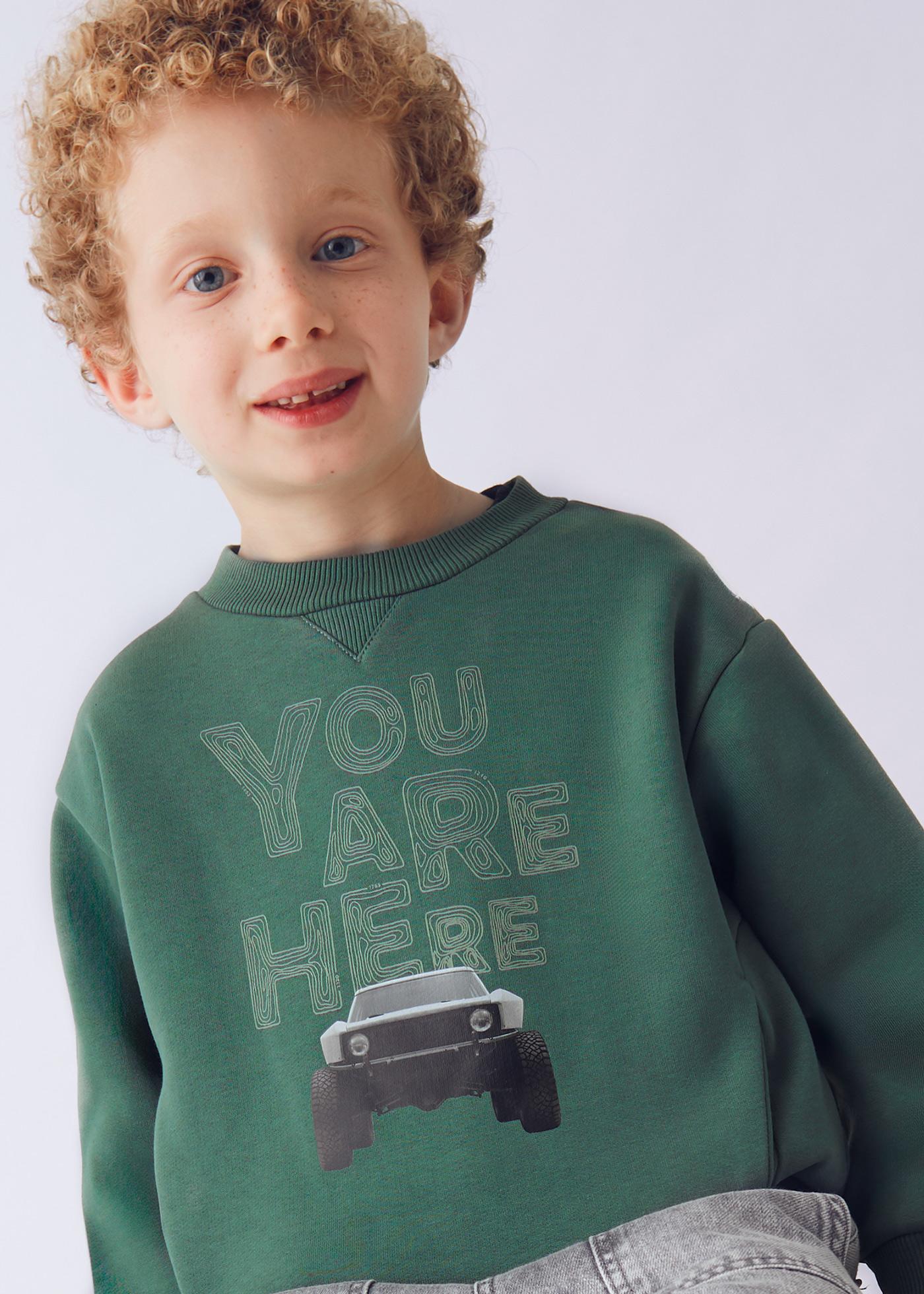 Boys car jumper