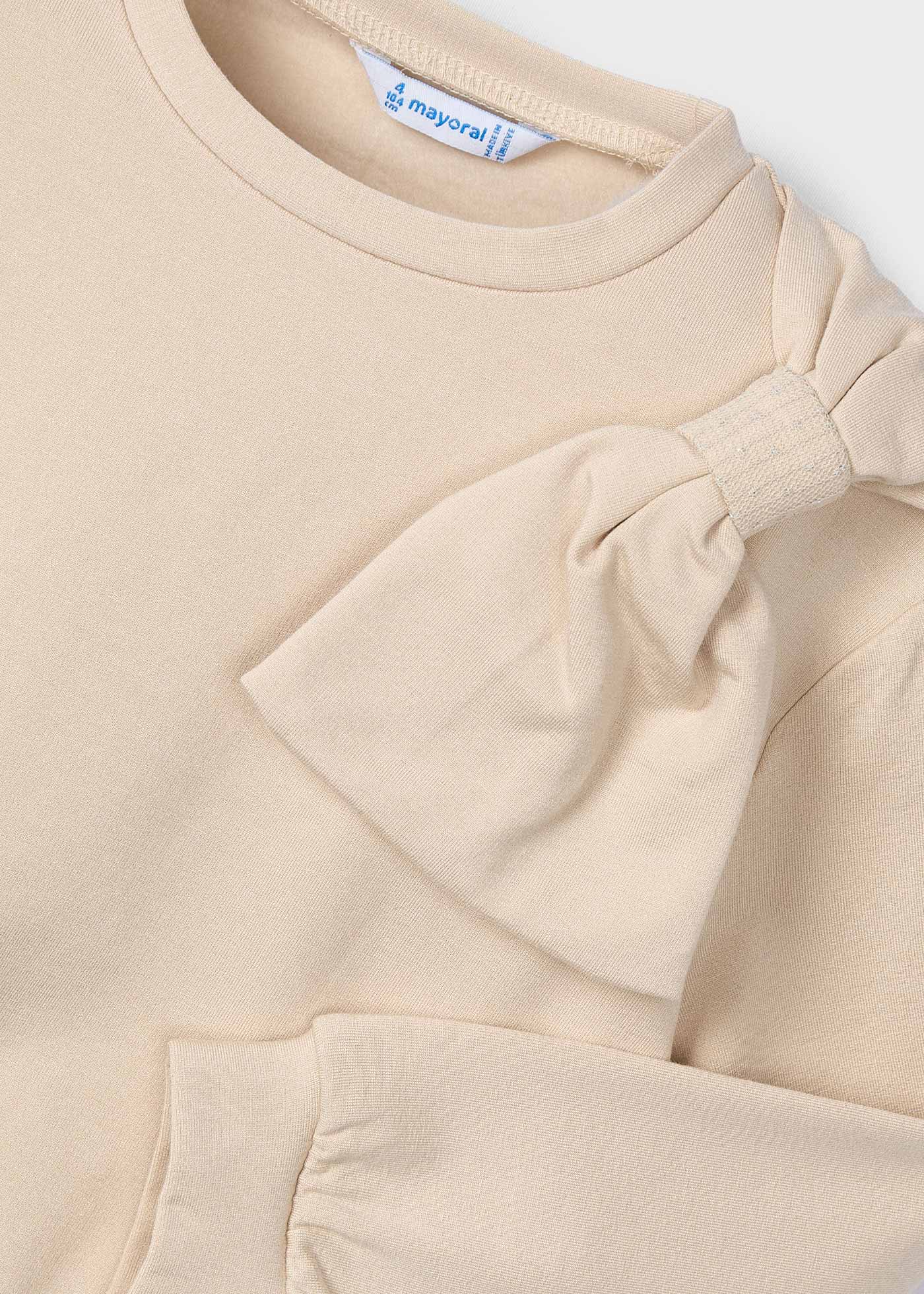 Girls bow jumper
