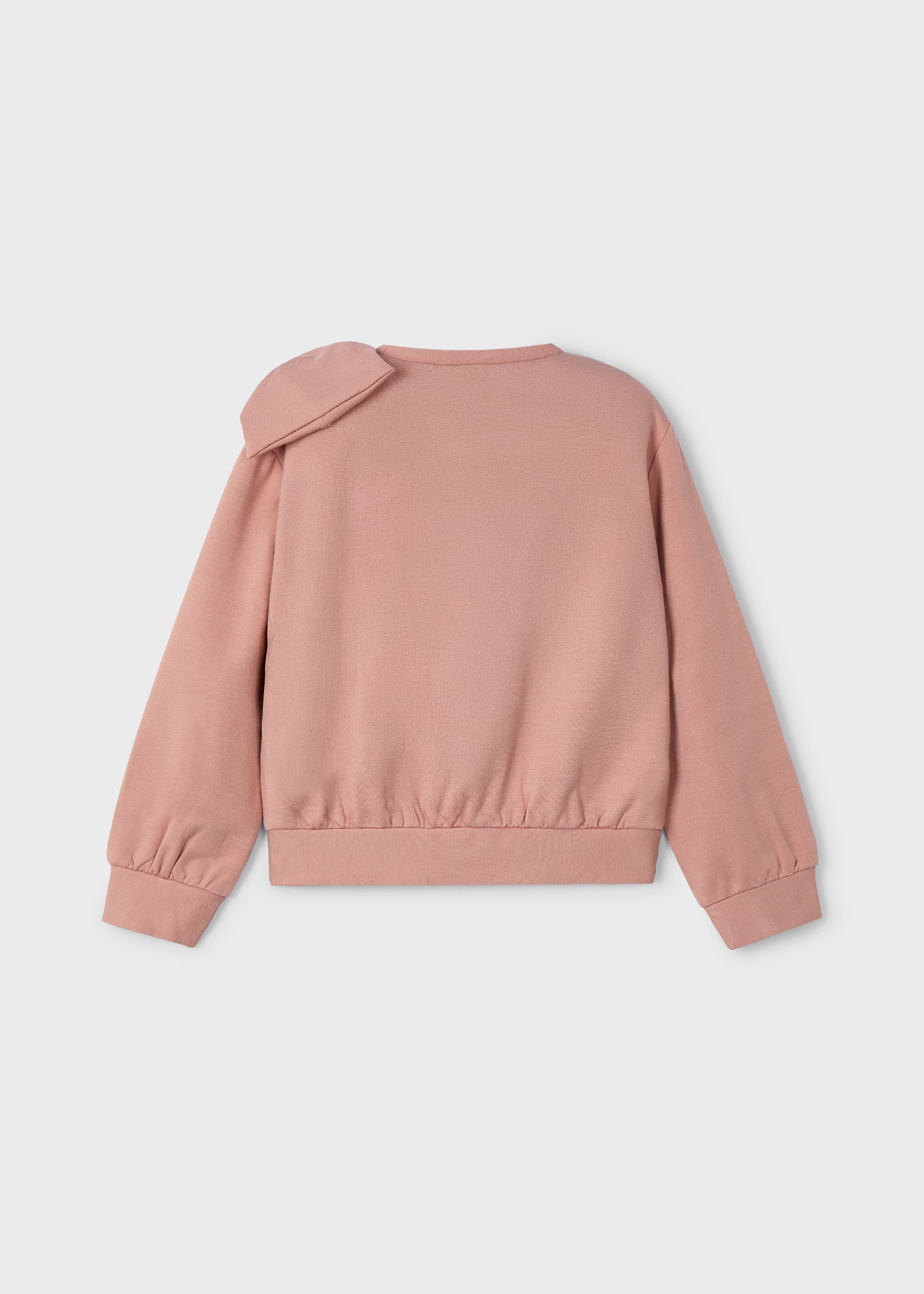 Sudadera lazo niña