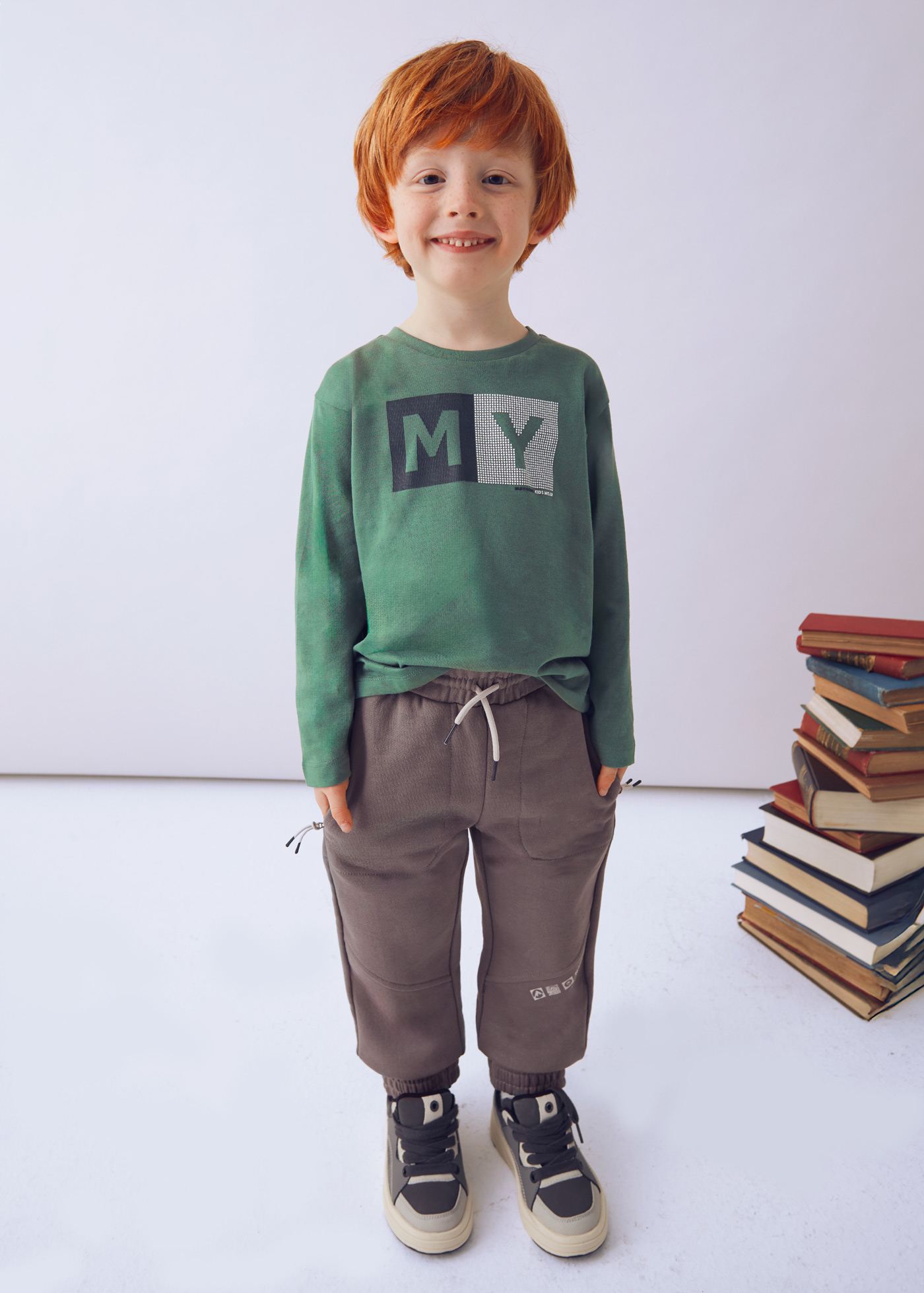 Boy Fleece Joggers