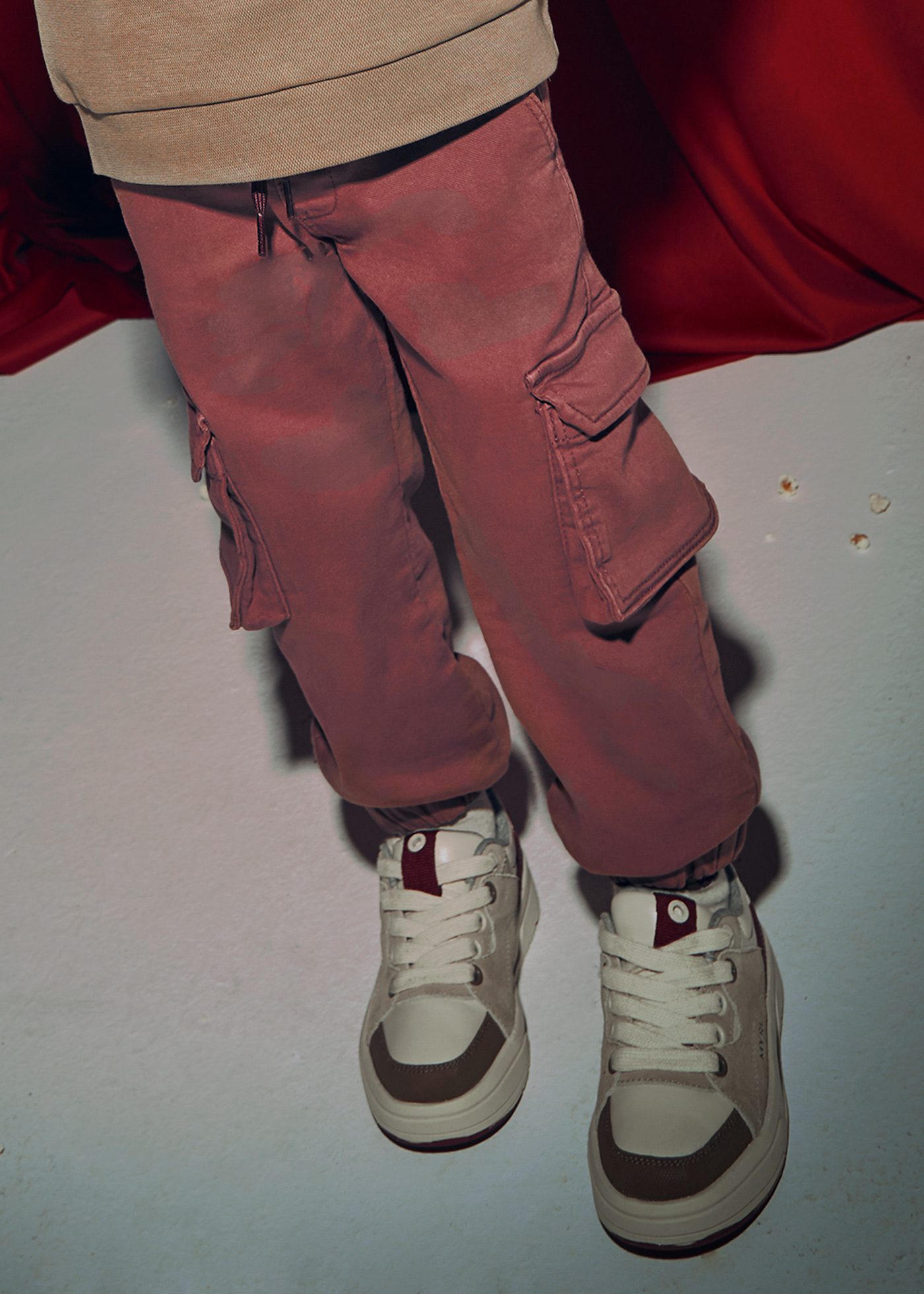 Boys soft cargo pants